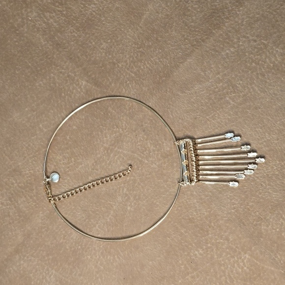 Gold & Mirror Necklace - Picture 5 of 9